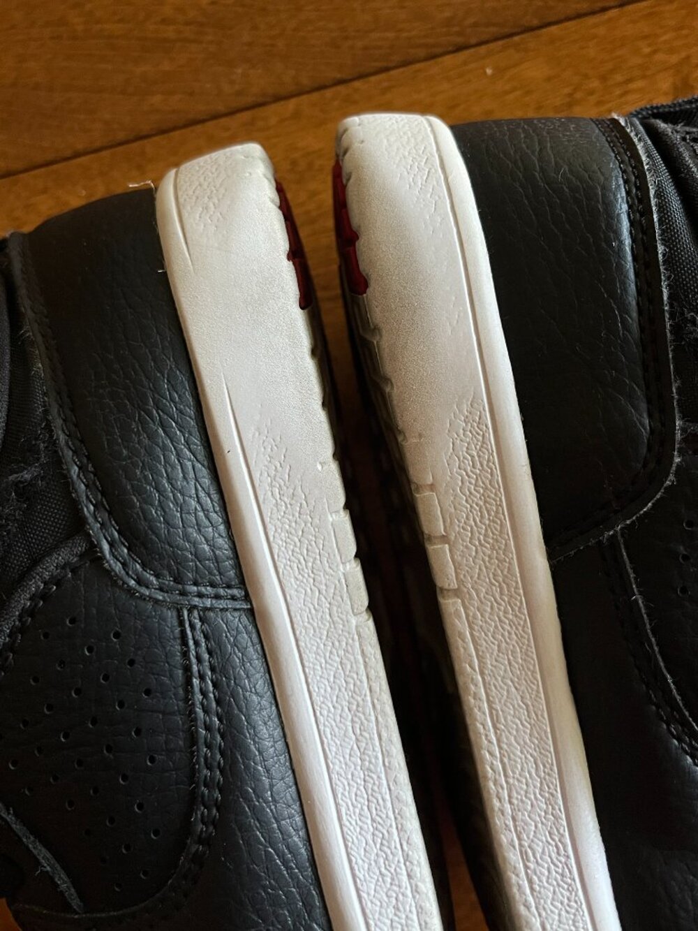 Nike Air Jordan black sneakers 2.5Y - Picture 10 of 16